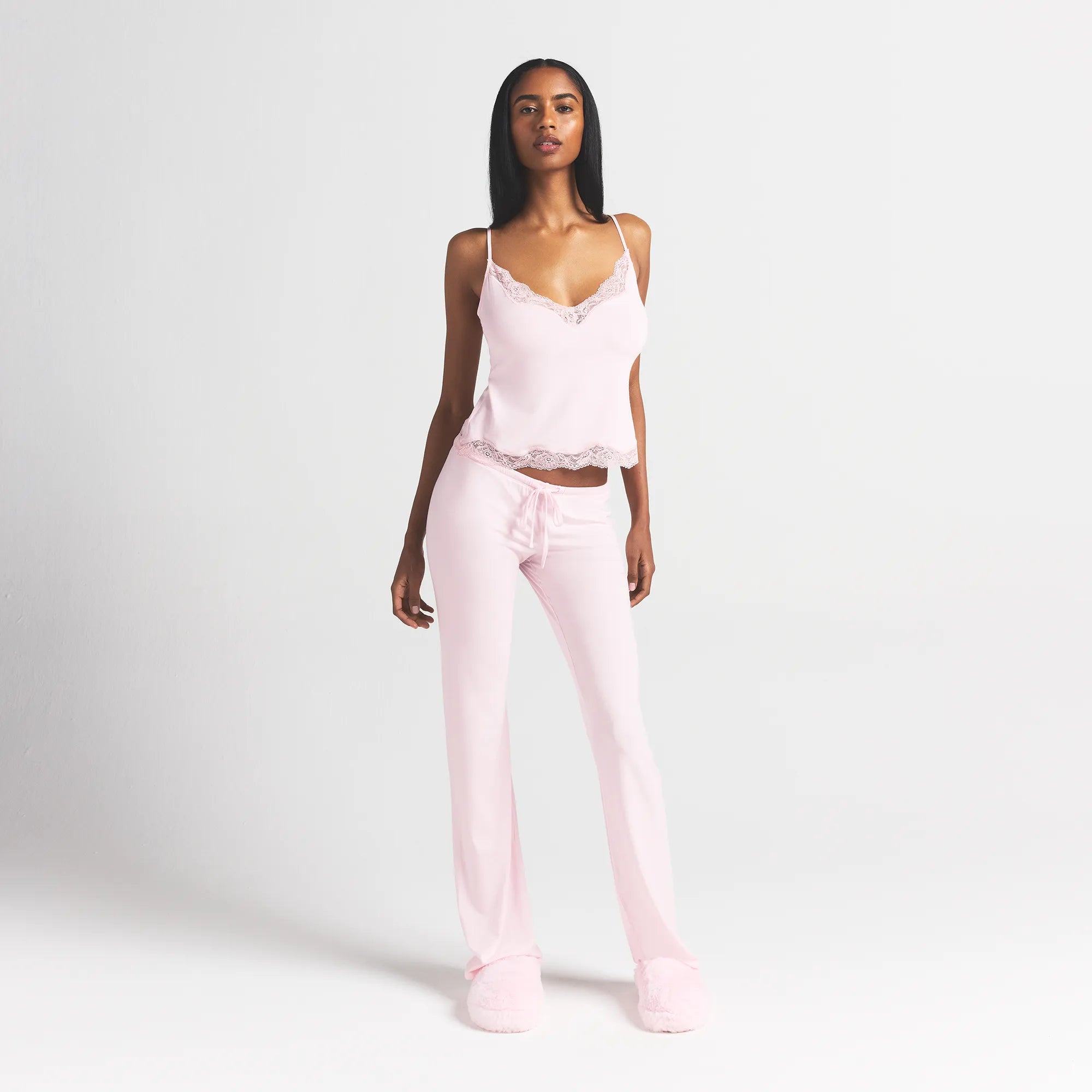 Lace Cami And Pant Set