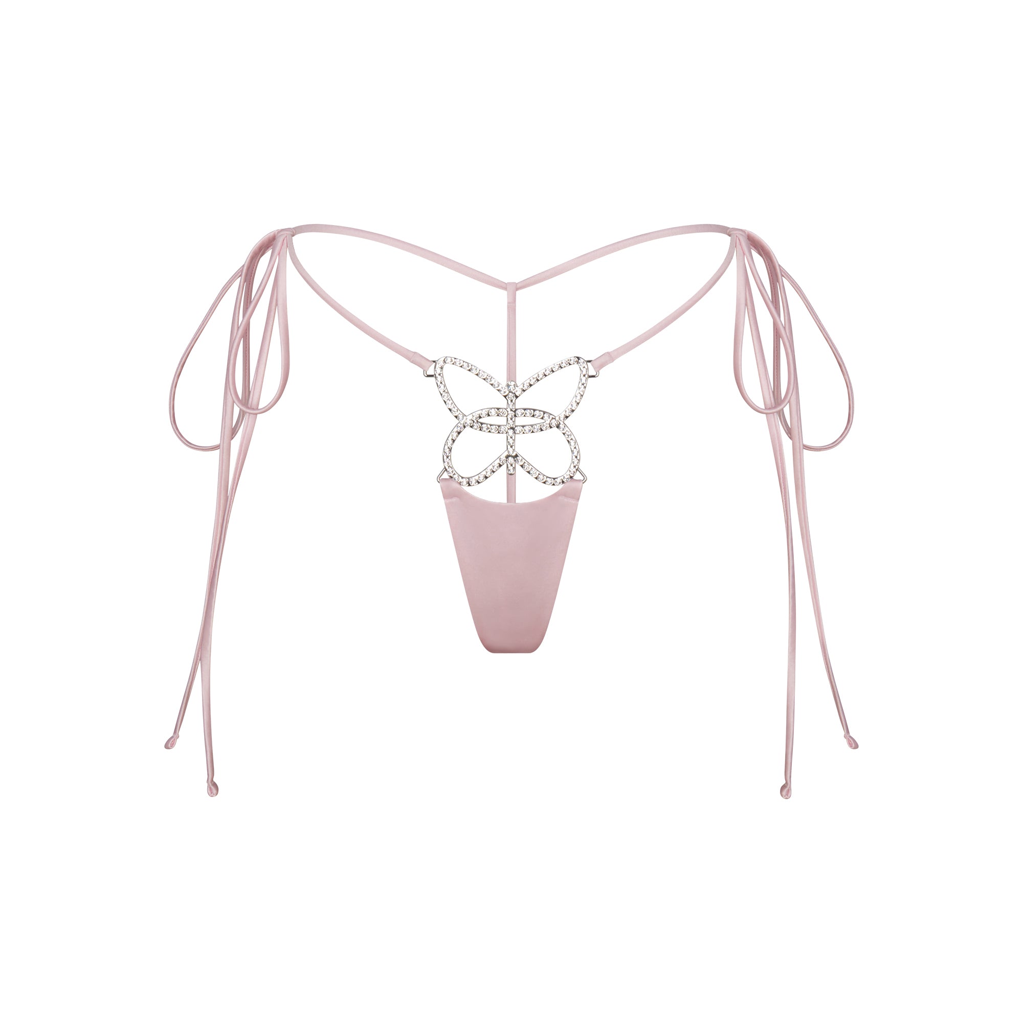 Novelty Intimates Butterfly Charm String Thong
